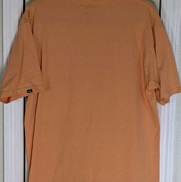 Men's L Vans Off The Wall Graphic T-shirt Classic Block Skateboard Copper Tee - Picture 3 of 3